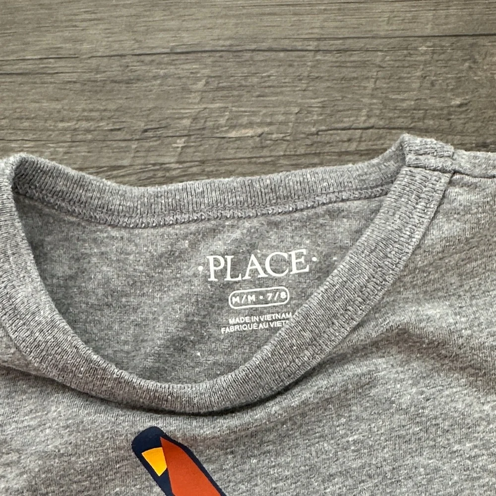 Children's Place BUNDLE (4)‎ Medium 7/8 Baseball/Football/Sports Graphic Tees